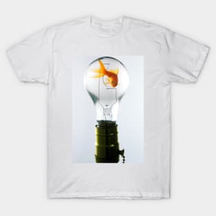 Goldfish in light bulb T-Shirt